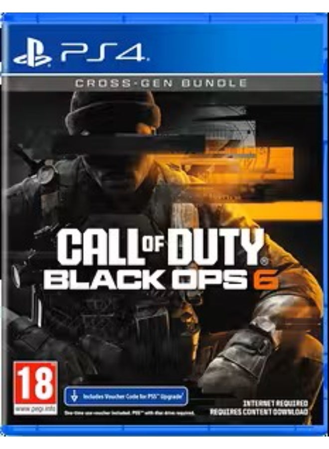 أكتيفجن Call of Duty: Black Ops 6 - Cross-Gen Bundle - PS4 - playstation_4_ps4 - Image 1