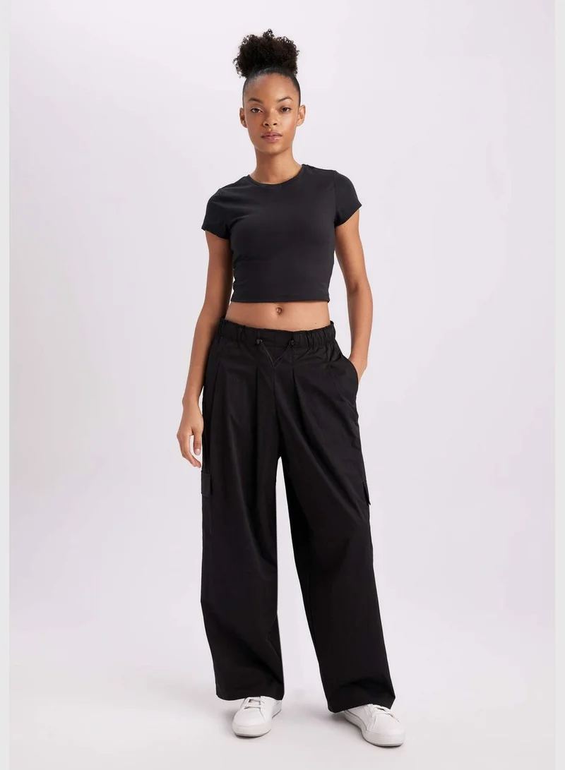 DeFacto Woman Oversize Fit Woven Trousers
