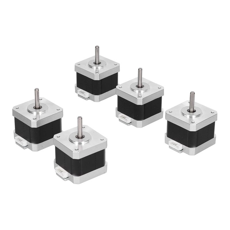 Repeated detach compatible build aqxreight 5Pcs Stepper Motor High Accuracy Stability Uniform Speed Lower Noise Three Dimensional Printer MotorXH‑2 54 Thread End Rest Assured Using M Stepper Motor42 MotorMini S (#1) Gulf market standard build KSA local stock All-round unified build Tight fitted parts Multi-source stock guarantee Market demand focused build Economical varied sizing picks Rack friendly Hot & cold climate compatible Polished safe edge Pre-sale confirmed stock Public demand affordable quality Multiple design variants Land transit & shipment compatible Balanced structure UV resistant Individual group scene compatible Multi-goal comprehensive design Intercity storage hub Lightweight Quick assemble Daily repeated use trusted quality Global simple assemble options Oil resistant - Image 4