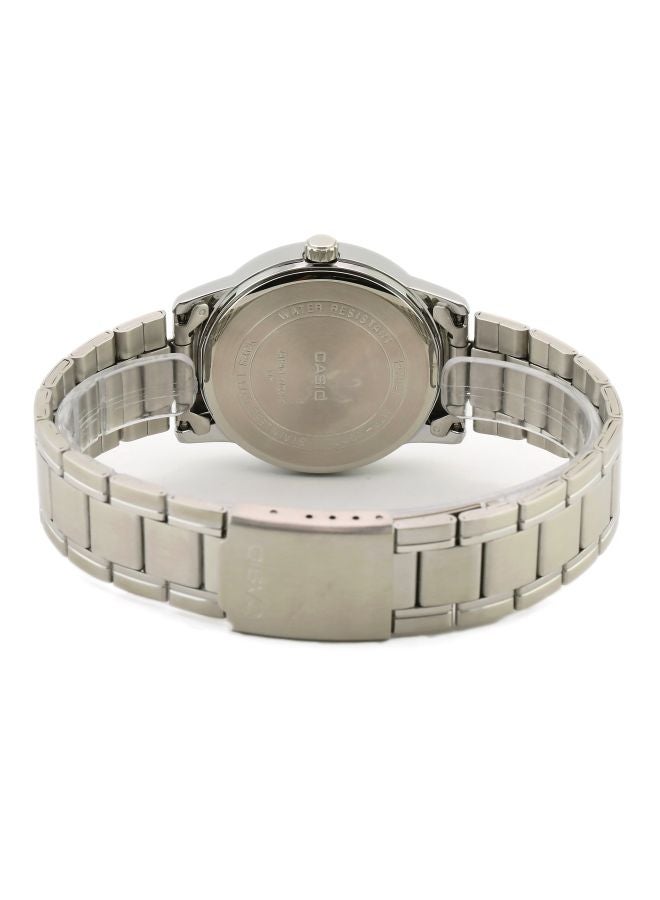 CASIO Men Stainless Steel Analog Wrist Watch MTP-V002D-7BUDF - 37 mm - Silver - Image 2