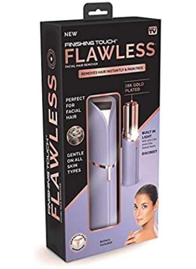finishing touch Flawless Women'S Painless Hair Remover, Lavender/Rose Gold  - Image 2