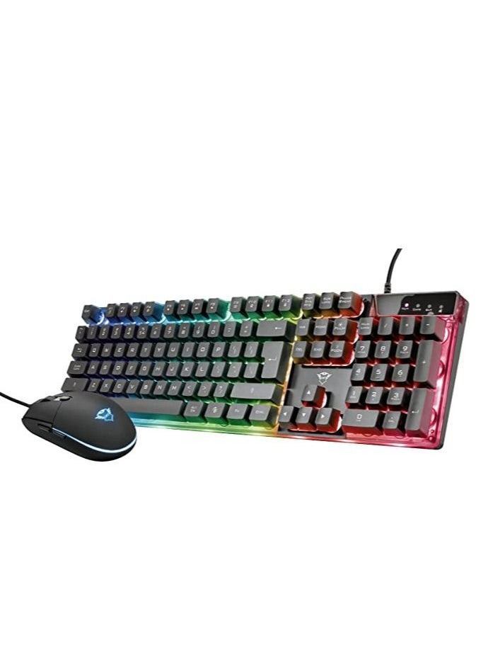 Trust - Trust GXT 838 AZOR Combo Gaming Keyboard And Mouse Set - Image 1