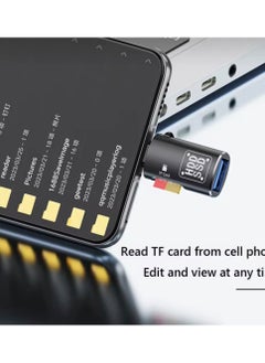 Apple House iPhone connector, adapter to USB and SD card, from Apple lightning cable, male to USB female, memory slot, flash reader, OTG apple iPhone, data transfer piece, OTG data synchronization cable, 3.0USB, high-speed connection port  - Image 3