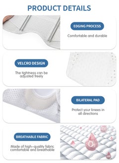 GROIC Knee Brace with Side Stabilizer, Knee Protector for Meniscus Torn Knee Pain ACL MCL Arthritis Injury Recovery, Sports Protective Equipment  - Image 4