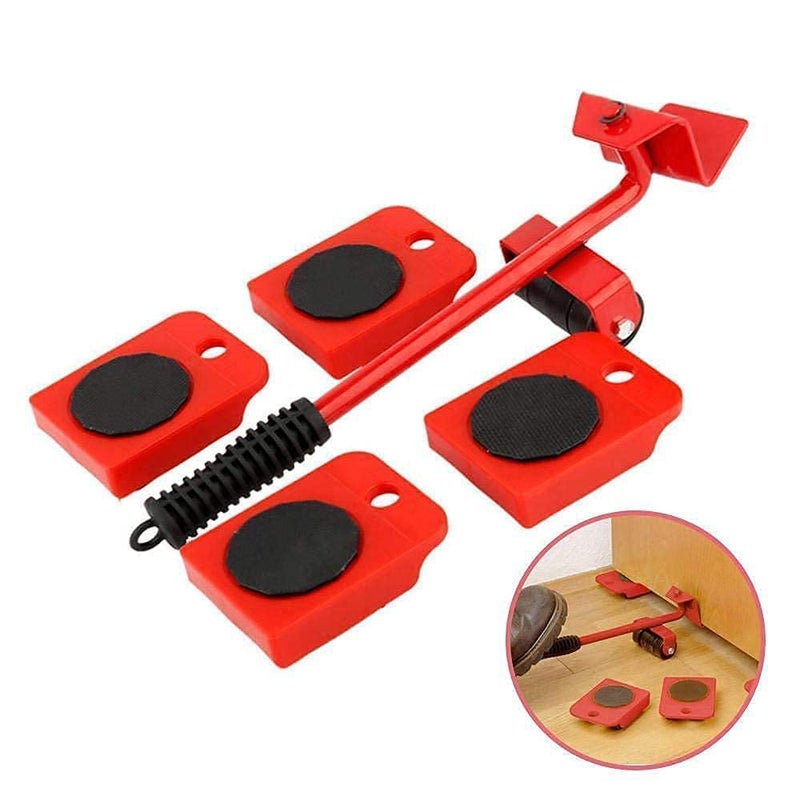 SHIVAY Furniture Mover Lifter Shifting Tool Household Furniture Lifter Max Up for 150KG Rollers Set for Home Appliance 360 Degree Rotatable Pads Redesign Your Living Space Pack of 2 - Image 2