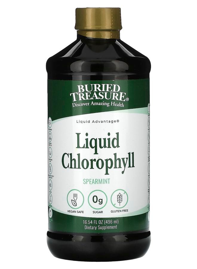 Liquid Chlorophyll Spearmint 16.54 fl oz (496 ml)