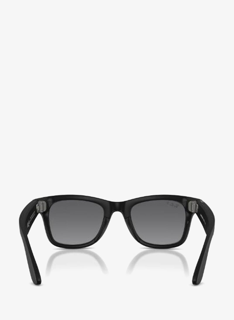 Ray-Ban Meta Wayfarer Unisex Square Sunglasses - Image 2