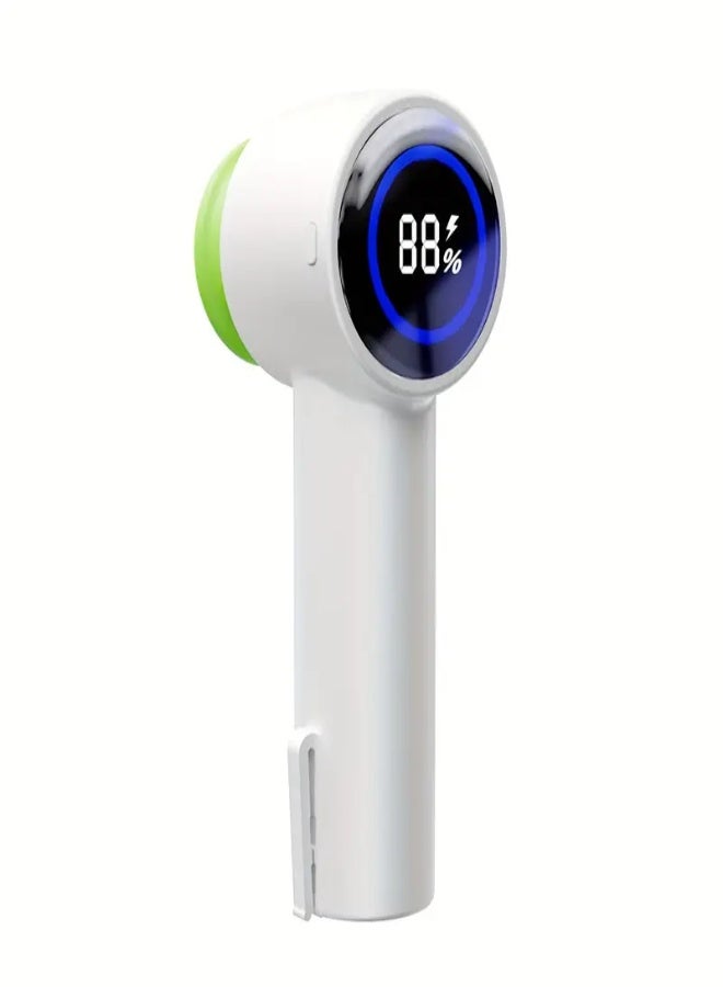 ارواق جهاز غلق مفرغ من الهواء محمول بشاشة رقمية KZ-90 - قابل لإعادة الشحن عبر USB، يوفر الطعام تلقائيًا للأكياس والزجاجات وبرطمانات ماسون - أداة مطبخ صغيرة الحجم وموفرة للمساحة (أبيض) - Image 1