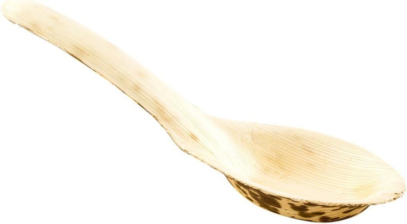 Restaurantware Restaurantware 35 Inch Disposable Bamboo Spoons 100 Mini Bamboo Spoons  Sustainable Durable Bamboo Eating Spoons For Picnics Birthdays Catered Events And Weddings  - Image 2