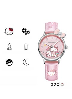 ZGO Girl's School Start Gift Cute Cartoon Watch Children's Waterproof Watch  - Image 1