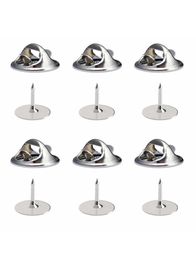 URIMPAVIDO 120 Pieces Tie Tacks Blank Pins with 120 Pieces Clutch Back (Silver) - Image 5