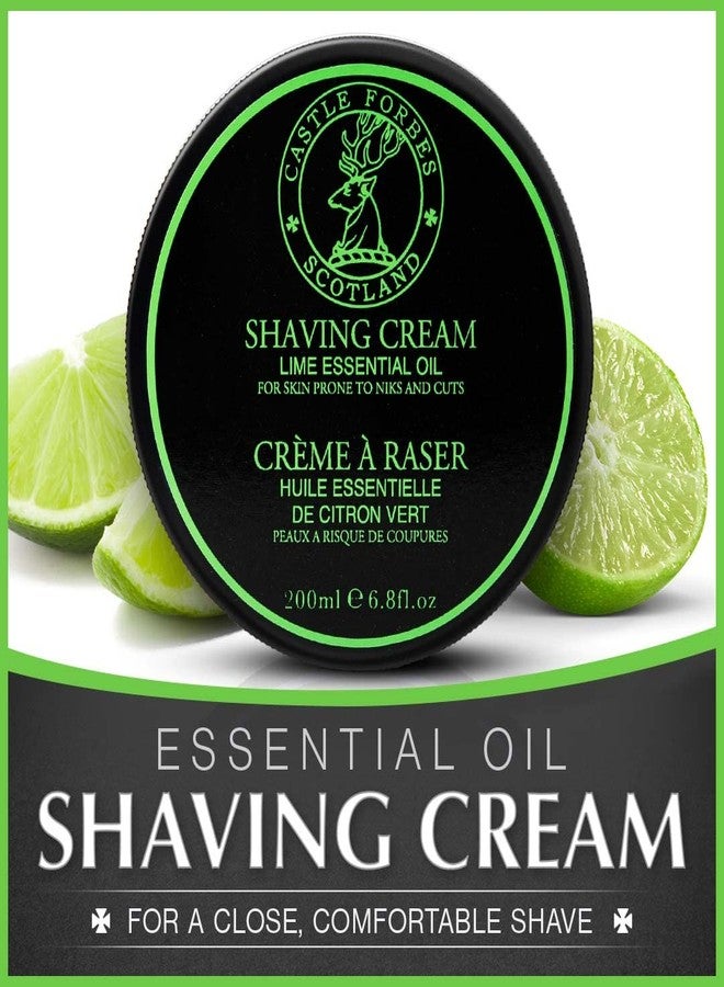 Castle Forbes Lime Oil Shaving Cream, 6.8 fl. oz. - Image 2