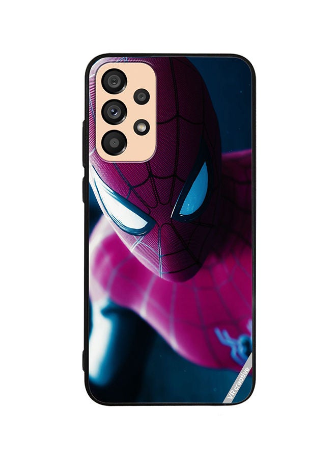 VR CREATIVE Protective Case Cover For Samsung Galaxy A73 5G Spiderman Design Multicolour - Image 1