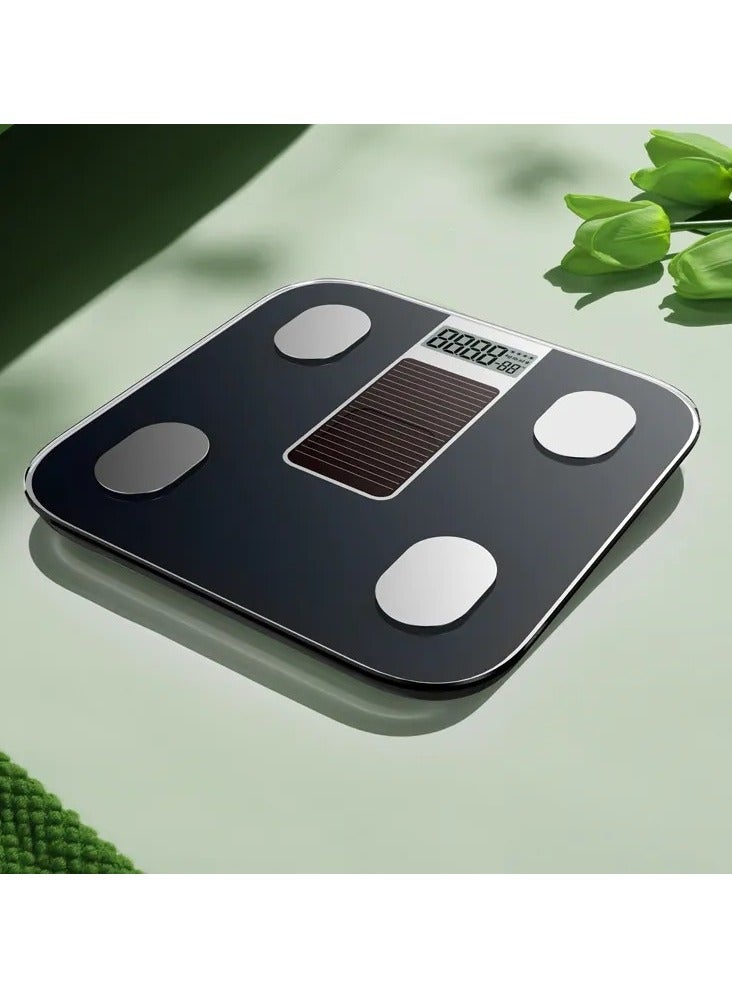 اي ستيب ميزان iStep بالطاقة الشمسية CF539 - جهاز ذكي لقياس دهون الجسم مع بلوتوث و14 وظيفة متقدمة - Image 1