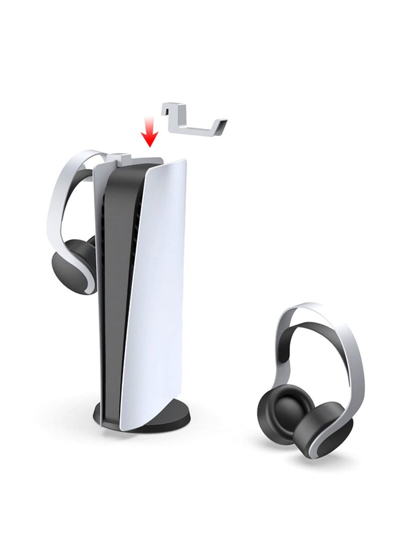 Portable Headphone Hanger Stand Headset Mount Holder Compatible with Sony PS5 Gaming Console Earphone Hook Display Rack for Playstation 5  - Image 2