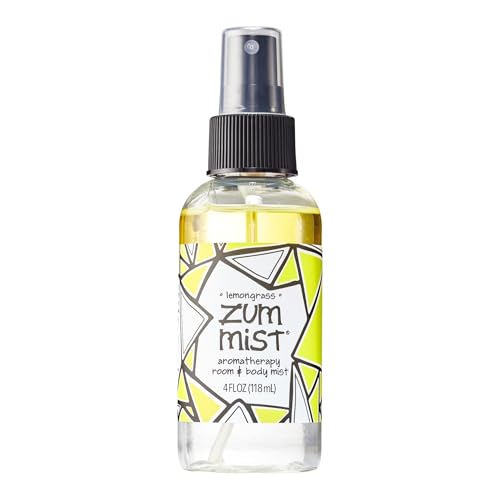 ZUM Indigo Wild Zum Mist Room & Body Spray - Aromatherapy Essential Oil Spray - Natural Body Mist & Room Spray - Lemongrass Scent - 4 fl oz - Image 1