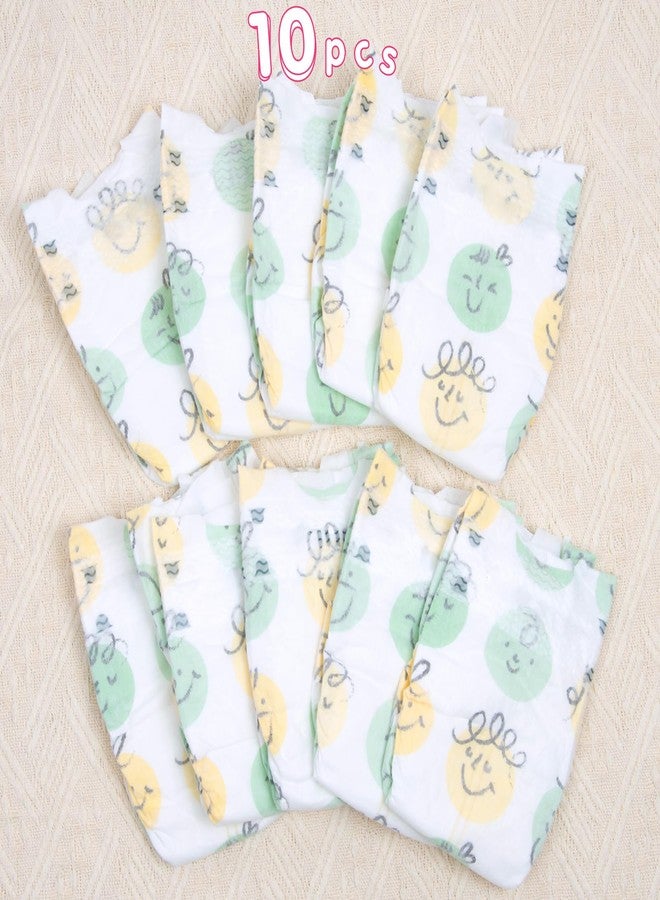 Pedolltree 10-Piece Pack Reborn Baby Dolls Diapers for 17-24 inch Baby Dolls - Image 2