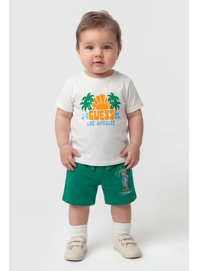 GUESS Infant Graphc Drawstring Casual Shorts