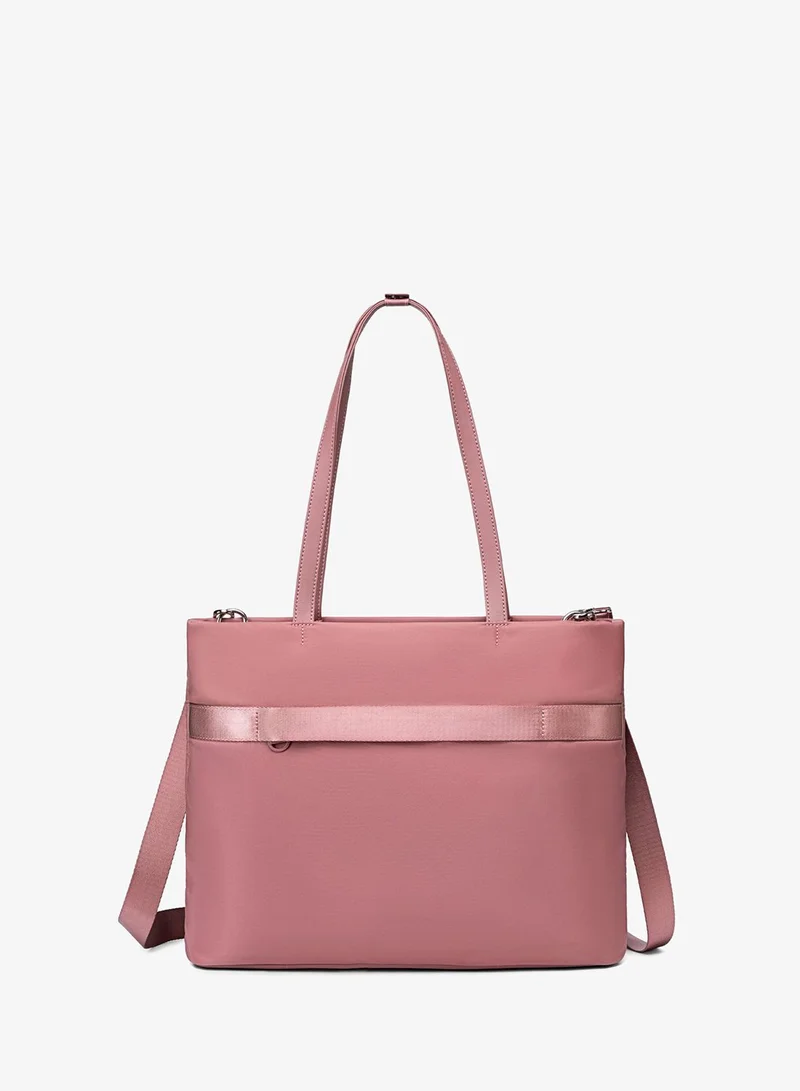 Chantria Premium Lightweight Laptop Hand Bag for Women Water Resistant Multifunctional Laptop Sling Bag with Multiple Pockets for Casual/Work/College/ School, CB00789-Nostalgia Rose
