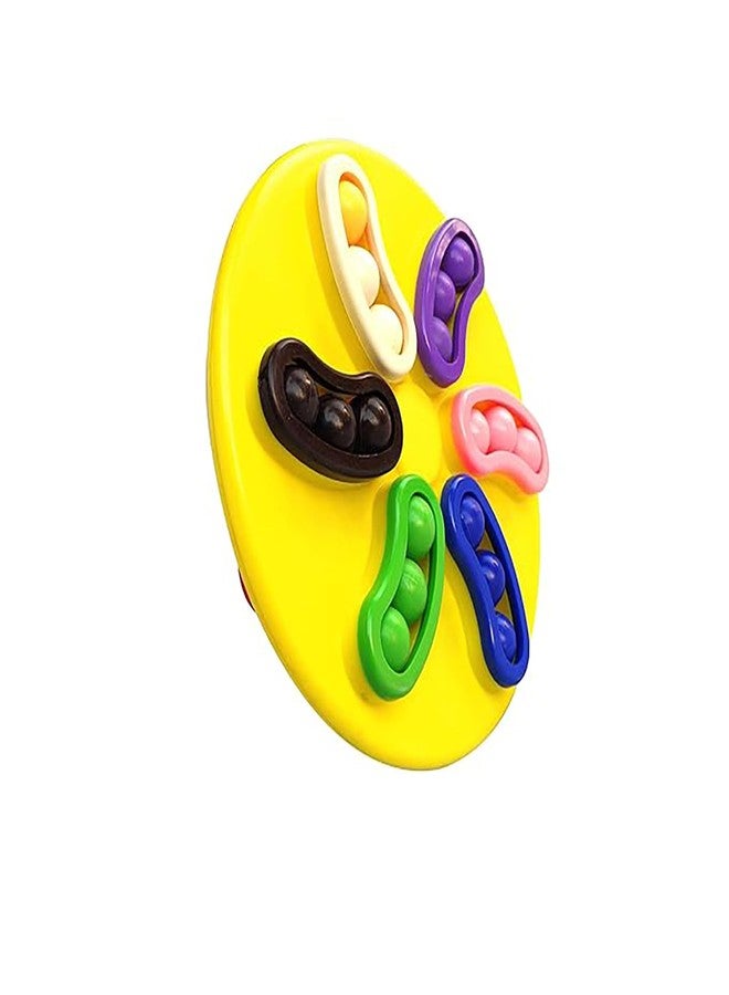 RAINBOW RIDERS Magic Spin Plastic Blocks Puzzle Games for Kids Toys for Children Educational & Learning Toy Age 2 3 4 5 6 Years Magic Spin Plastic Multicolor Puzzle - Image 2