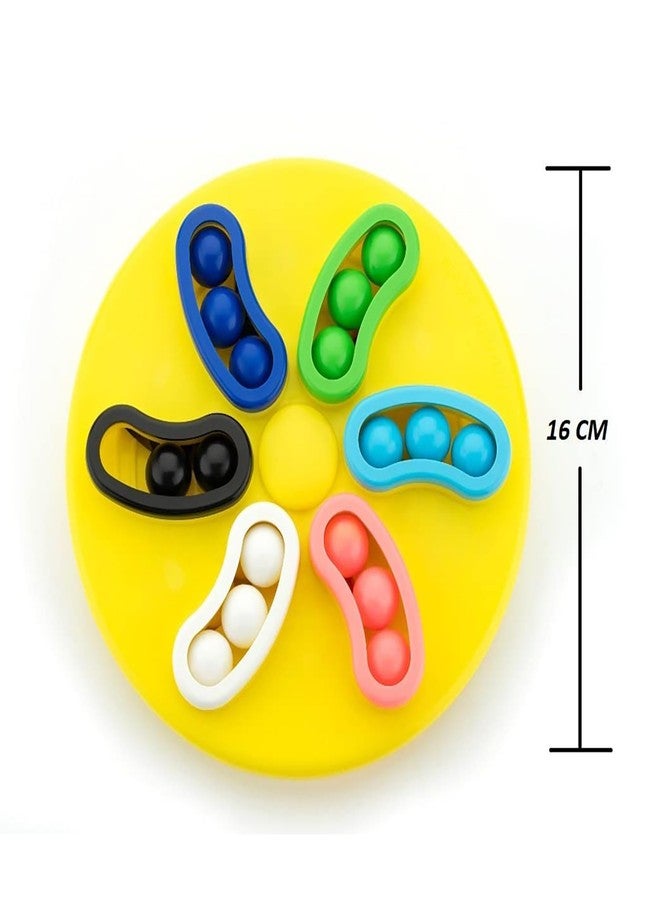 RAINBOW RIDERS Magic Spin Plastic Blocks Puzzle Games for Kids Toys for Children Educational & Learning Toy Age 2 3 4 5 6 Years Magic Spin Plastic Multicolor Puzzle - Image 3