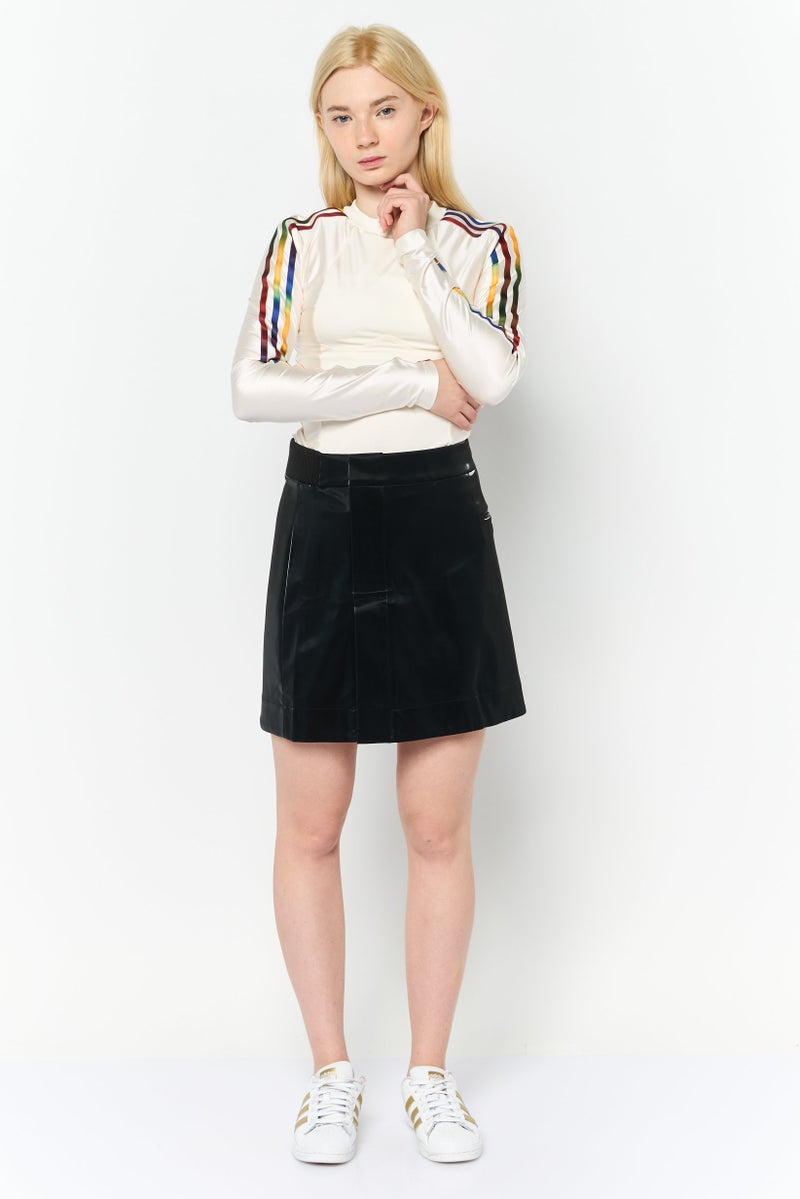 adidas Originals Adidas Originals x Paolina Russo Women Sportswear Fit Long Sleeve Training Bodysuits, Off White - Image 3