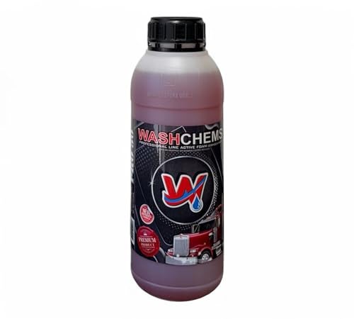 Wash Chems Pro 50 Touchless Car Wash Detergent Soap Concentrate (32 oz) No Brushing, Commercial Grade Professional Auto Foam Cleaner (Biodegradable) Also Great for Trucks & Tractors - Image 1