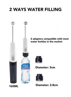 Portable Shattaf Electric Handheld Bidet Sprayer Rechargeable Handy Toilette with 2 Modes 2 Nozzles 2 Adaptors 1 Travel Bag IPX7 Waterproof, Travel Office Camping Personal Hygiene Postpartum Baby Care - pzsku/ZF92DBA5733215FAC5808Z/45/_/1733290331/5794589e-3f93-4a75-817c-b78e056c832e