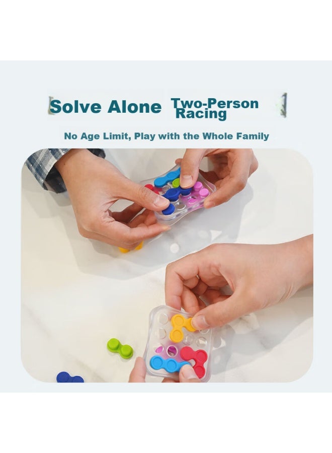 Smart Games Mini Double-sided Puzzle, Educational Toy For Children, Portable Jigsaw Board Game, New Year Gift For Elementary School Students, Ages 6+ - Image 4