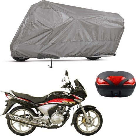 Teksin Honda Cbf 150 Backpack Compatible Motorcycle Tarpaulin Motor Tarpaulin (A+ Quality)  - Image 1