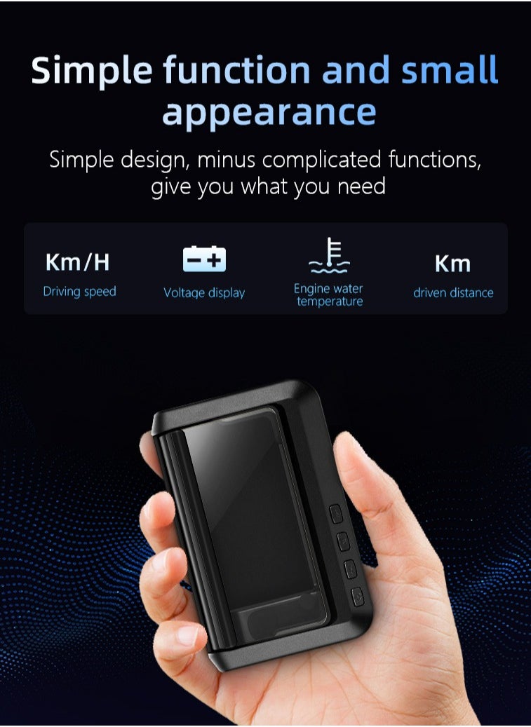 GULFLINK - GULFLINK Head Up Display Vehicle Speed Meter C100 - Image 1