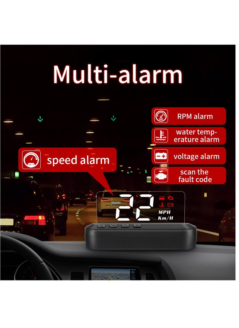 GULFLINK - GULFLINK Head Up Display Vehicle Speed Meter C100 - Image 1