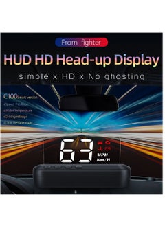 GULFLINK GULFLINK Head Up Display Vehicle Speed Meter C100  - Image 5