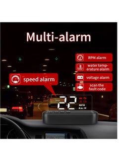 GULFLINK GULFLINK Head Up Display Vehicle Speed Meter C100  - Image 4