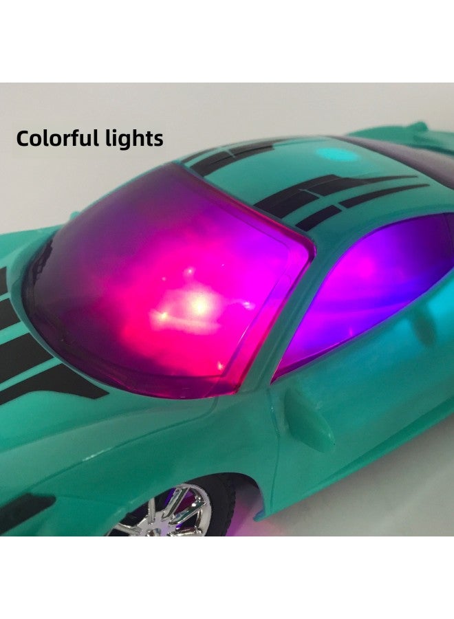 Large Gift Box Remote Control Car Suit Four-way Two-way Excavator Drift Car Rc Sports Car Stall Hot Sale Educational Institution-Color:Four-way Charging Cloth Sports Car [red]]  - Image 3