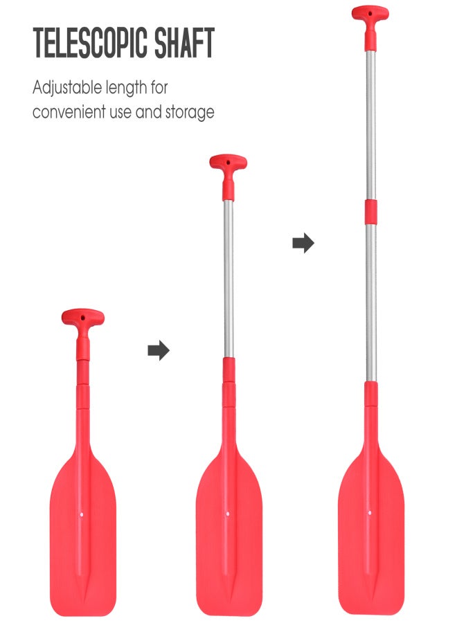 Telescopic Mini Paddle Portable Collapsible Adjustable Boat Paddle - Image 3