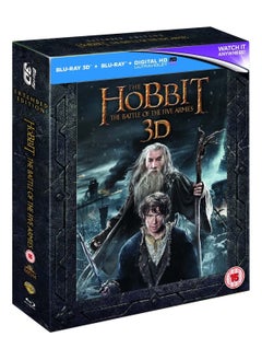The Hobbit : The Battle Of The Five Armies - Extended Edition - 3D Blu-ray + Blu-ray - 5 Discs Edition