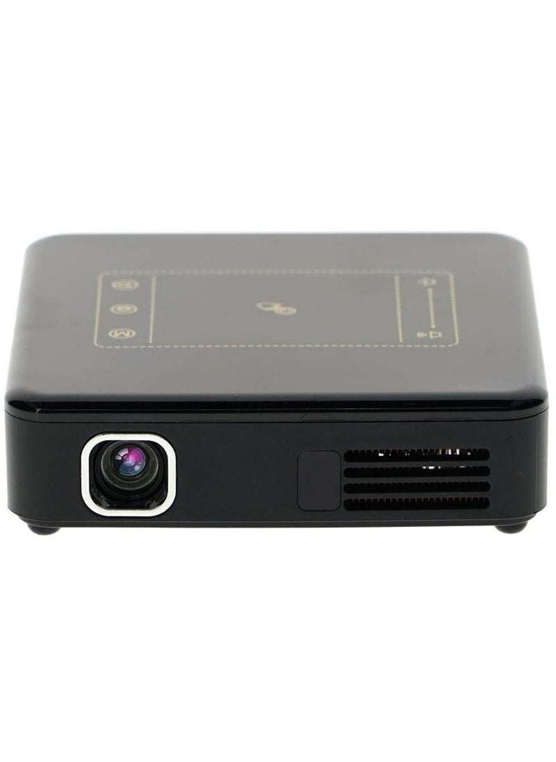 D13 Mini LED Projector – 4K, 150 Lumens, Android OS, 16GB Memory, WiFi & Bluetooth, Touch Control, Remote & Tripod Included