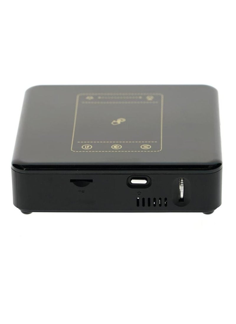 D13 Mini LED Projector – 4K, 150 Lumens, Android OS, 16GB Memory, WiFi & Bluetooth, Touch Control, Remote & Tripod Included