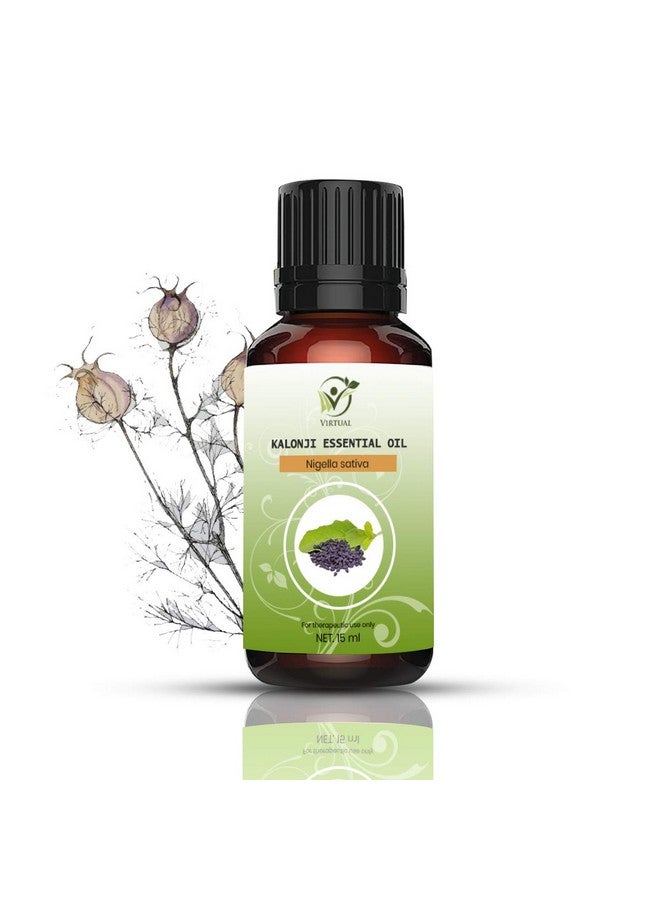 افتراضي زيت الكالونجي العطري الافتراضي 100% زيت عطري نقي وطبيعي للعناية بالوجه والبشرة والشعر - Image 1