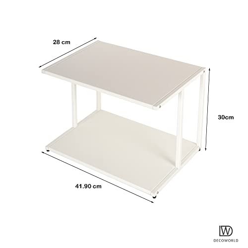 DECOWORLD || Printer Stand || Multipurpose Printer Table for Home, Office and Workstation (White) - Image 5