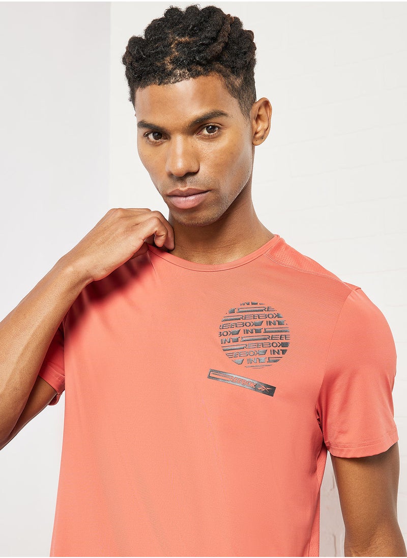 Reebok - Tech Style ACTIVCHILL Graphic Running T-Shirt - Image 1