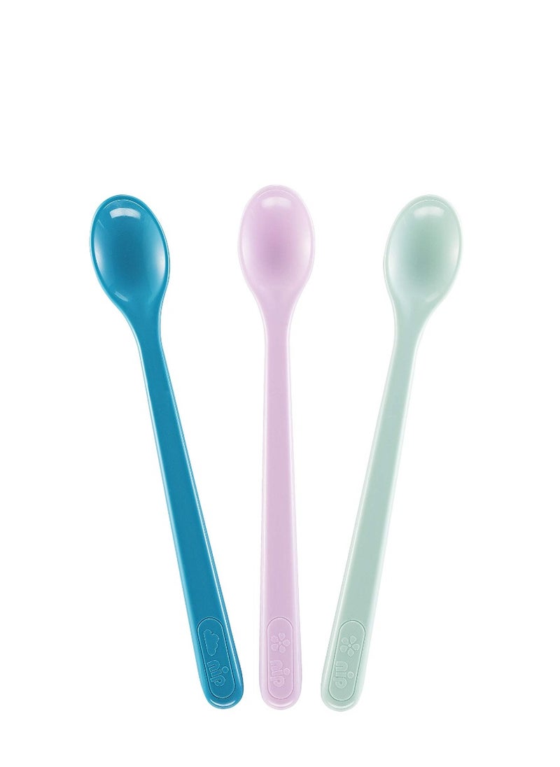 nip Long Feeding Spoon Table Training Multicolor 4m 1 of Piece  - Image 2