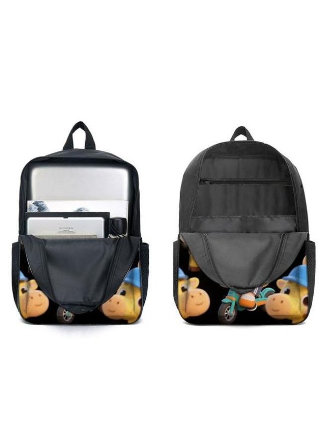 Bright Li Fire Fashion is unlimited! Cartoon bag three-piece set, suitable for a variety of scenes for students and teenagers (available for students, children, friends on outings, mountain climbing, school, etc.) - 109 - Image 4