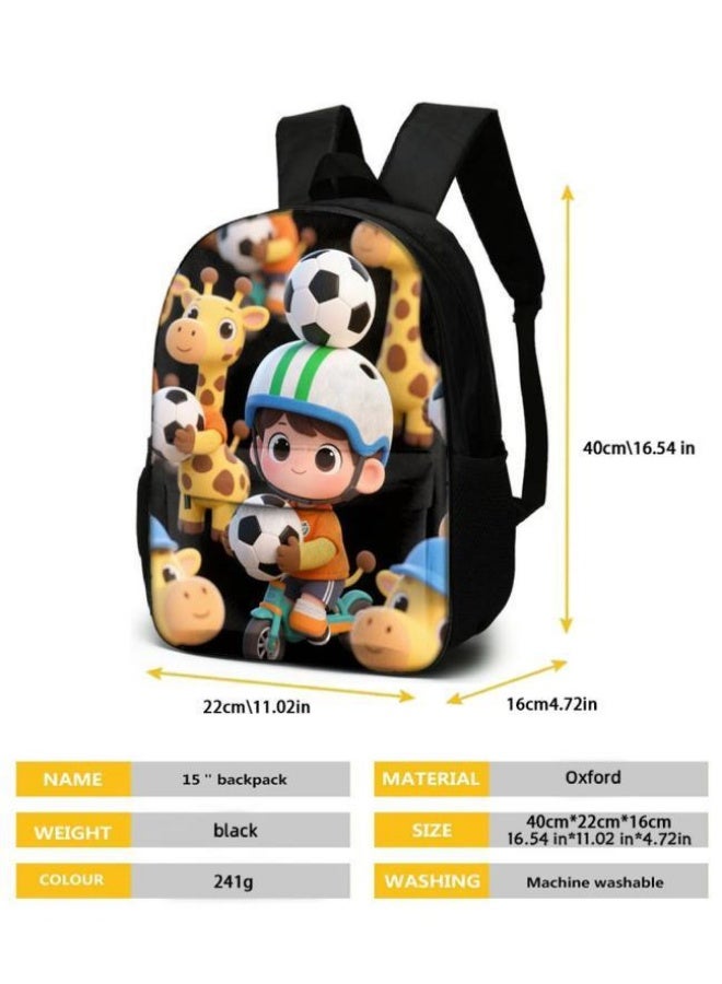 Bright Li Fire Fashion is unlimited! Cartoon bag three-piece set, suitable for a variety of scenes for students and teenagers (available for students, children, friends on outings, mountain climbing, school, etc.) - 109 - Image 5