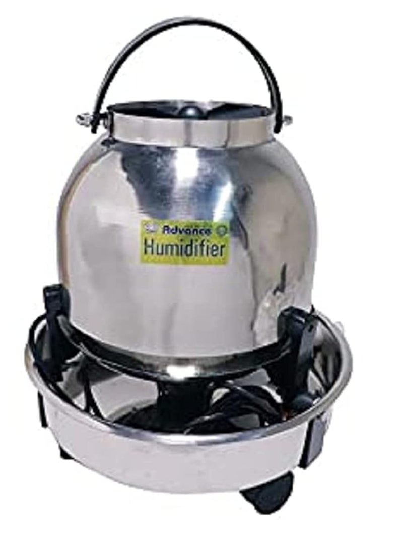 advance ADVANCE 5L Ultrasonic Humidifier Cool mist Stainless steel Electric Humidifier Small Diffuser for drynesscold cough bedroom baby room plantsLarge roomsoffice  - Image 1