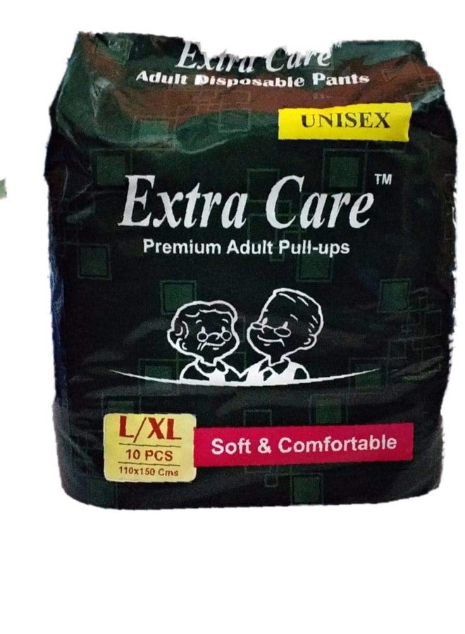 Extra Care Adult Diapers Pants (10 COUNT) (XL/XXL (130x170 CMS)) - Image 1