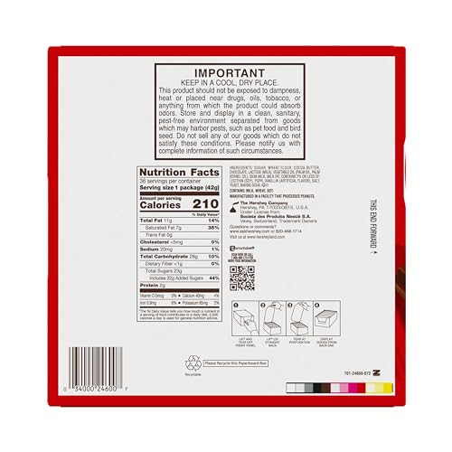 KIT KAT Milk Chocolate Wafer Candy Bars 15 oz 36 Count - Image 5