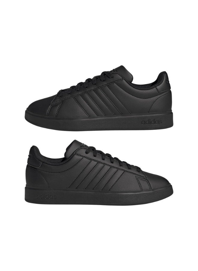 adidas جراند كورت 2.0 أسود للرجال مقاس 6.5 - Image 1