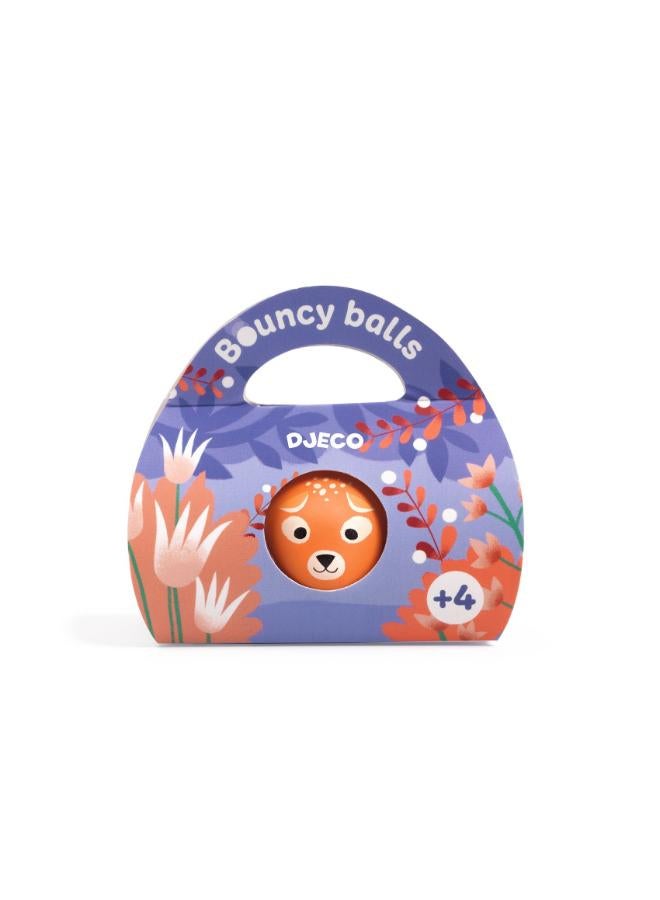 Djeco Assorted Bouncing Balls Wild, 12 Natural Rubber Balls with Wild Animal Illustrations, Classic Toy for Fun Play, Collectible and Perfect for Gifts, Birthdays, and Outdoor or Indoor Fun - Image 3